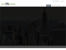 Tablet Screenshot of jobleads.com